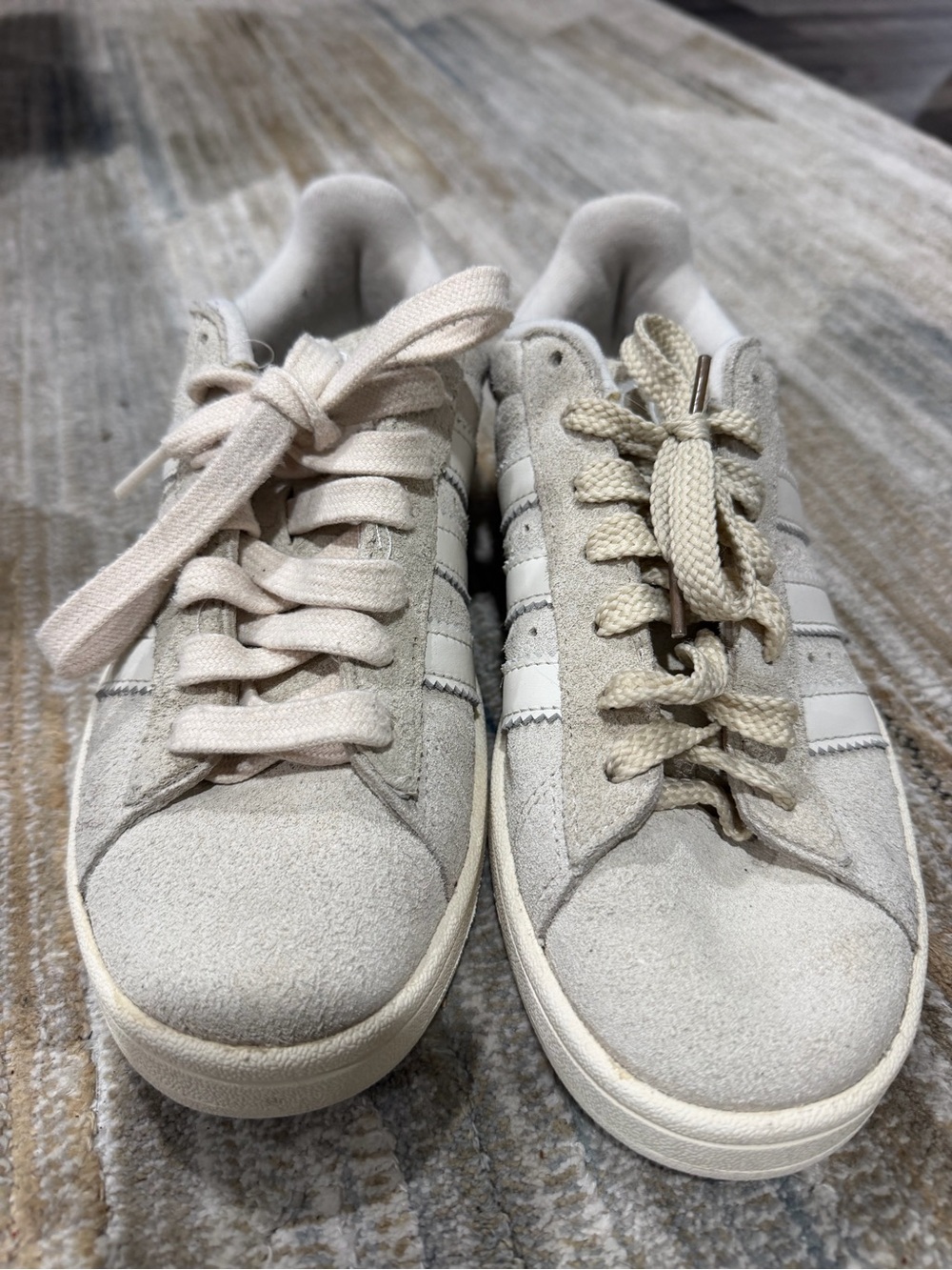 adidas Men’s Suede Classic Sneakers - Cream